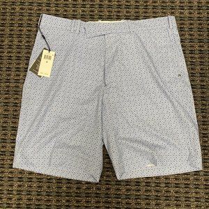 RLX Ralph Lauren Golf Shorts 36W Brand New Light Blue/White